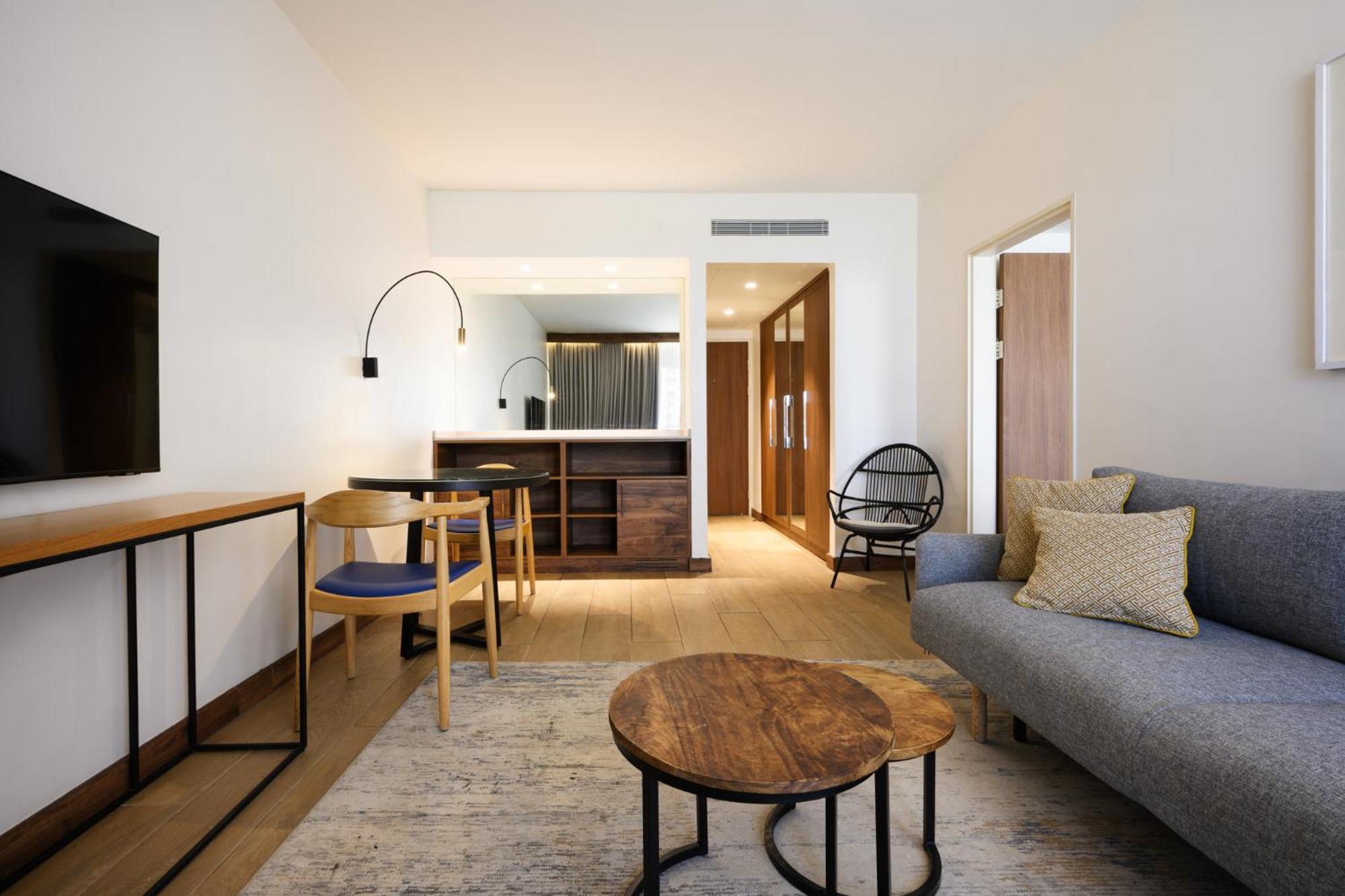 Nevo By Isrotel Collection Ейн Бокек Екстериор снимка A living room at the hotel