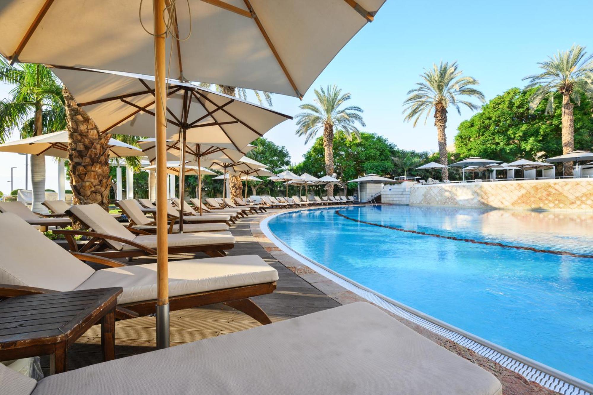 Nevo By Isrotel Collection Ейн Бокек Екстериор снимка The pool at the Dead Sea Spa Magdiel